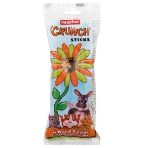 Beaphar Carrot & Parsley Crunch Sticks for Small Animals