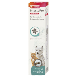 Beaphar IntestoPro Prebiotic Stool Firming Paste for Cats & Small Dogs (1-15kg)