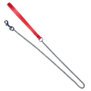 Leather Chain Lead (Fine)