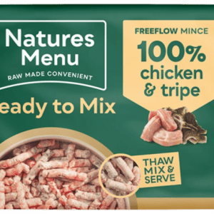 Natures Menu Raw Freeflow 100% Chicken & Tripe For Adult Dogs 2KG