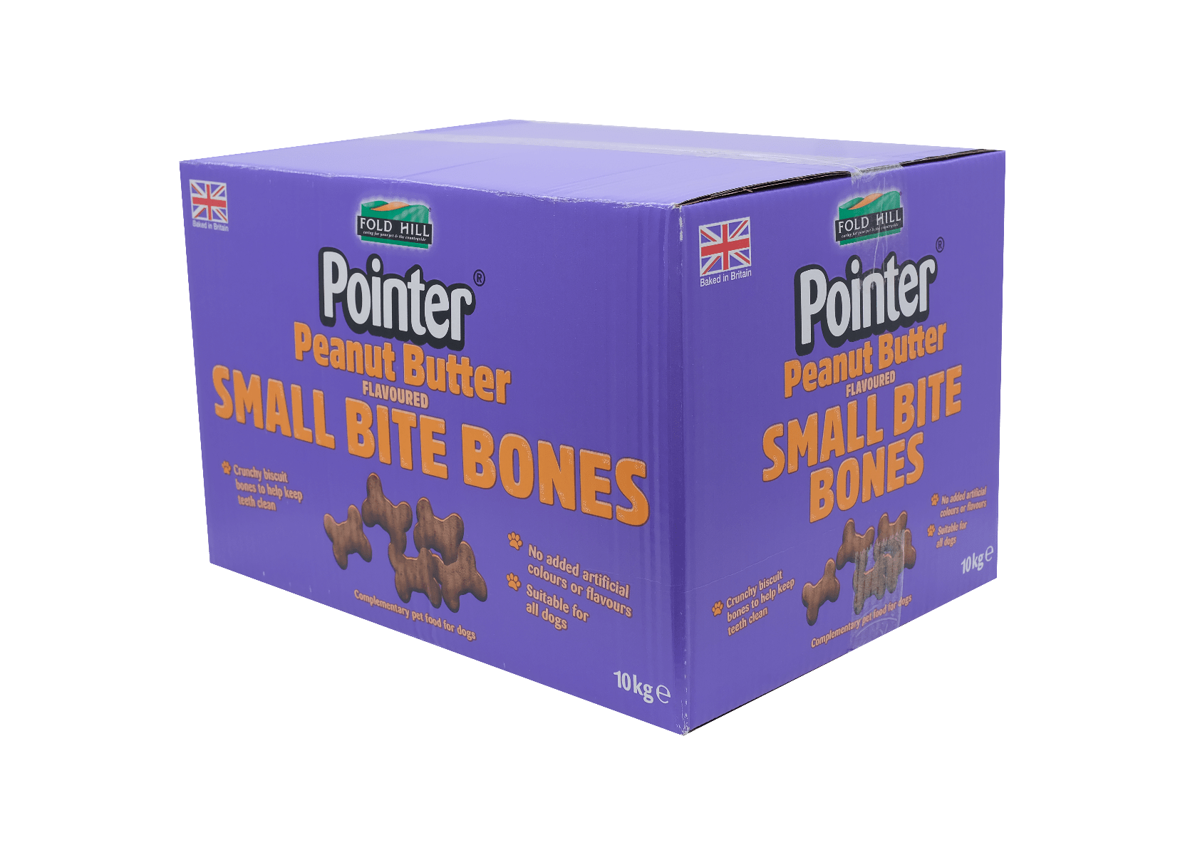 Peanut Butter Flavoured Small Bite Bones 10kg