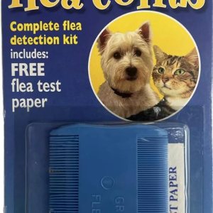 Johnsons Flea & Grooming Comb + Flea Detection Kit,