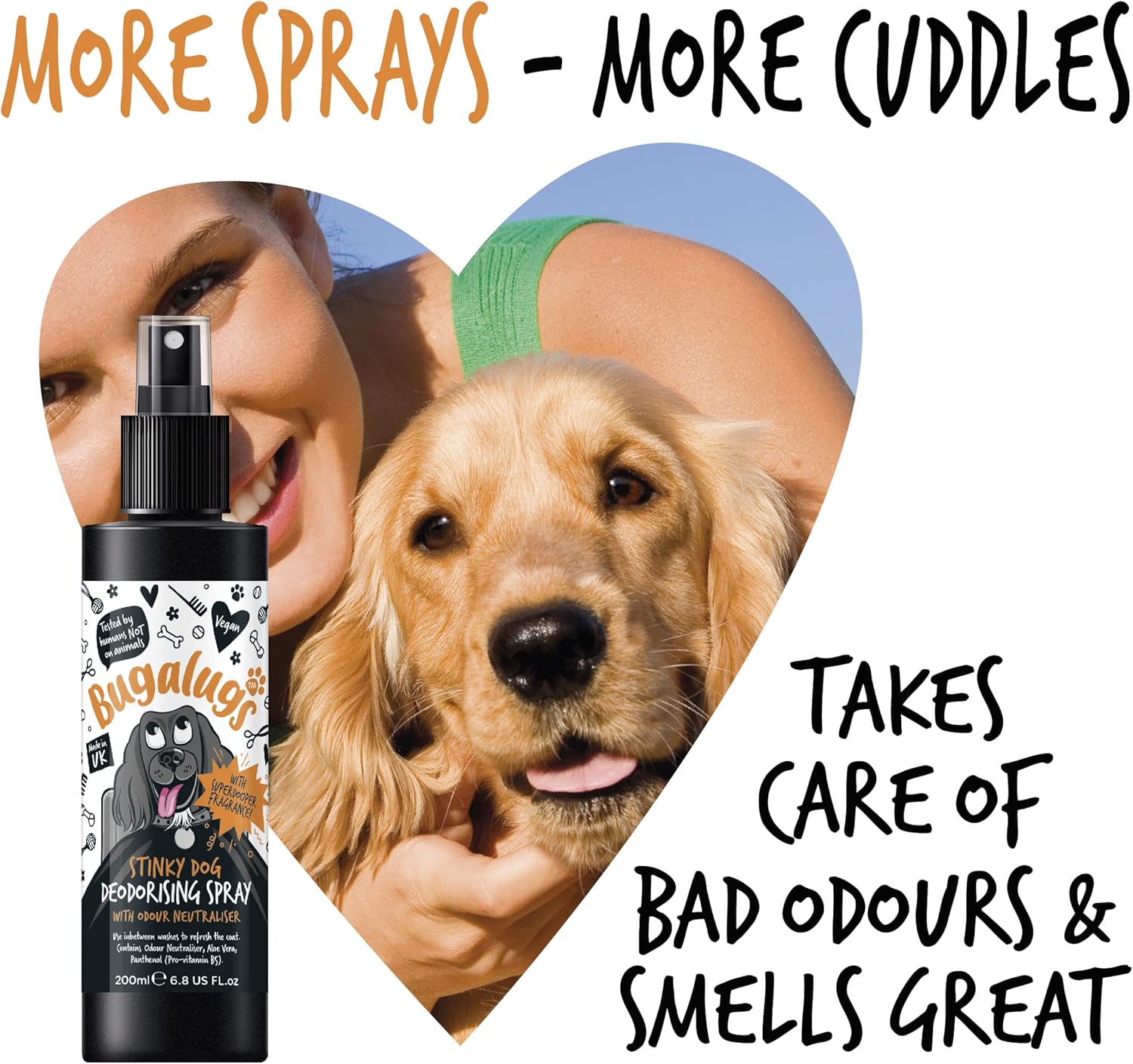 Stinky Dog deodorant deodorising spray - Image 2