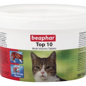 Beaphar Top 10 Multi Vitamin Tablets for Cats