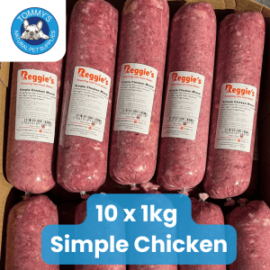 Reggies Raw - Organic Simple Chicken - 10 x 1KG