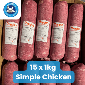 Reggies Raw - Organic Simple Chicken - 15 x 1KG