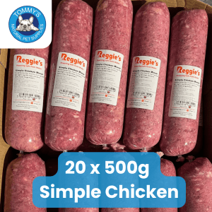Reggies Raw - Organic Simple Chicken - 20 x 500g