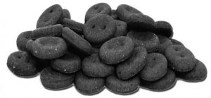 CHARCOAL COBS - Pointer Dog Biscuits Food Treats bp Ash Digest 1 KILO BAG