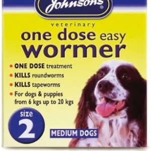 Johnson's One Dose Easy Wormer - SIZE 2