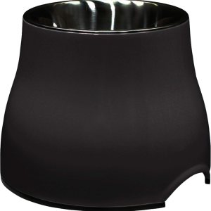 Dogit 2-in-1 Elevated Dish,Black - 900Ml