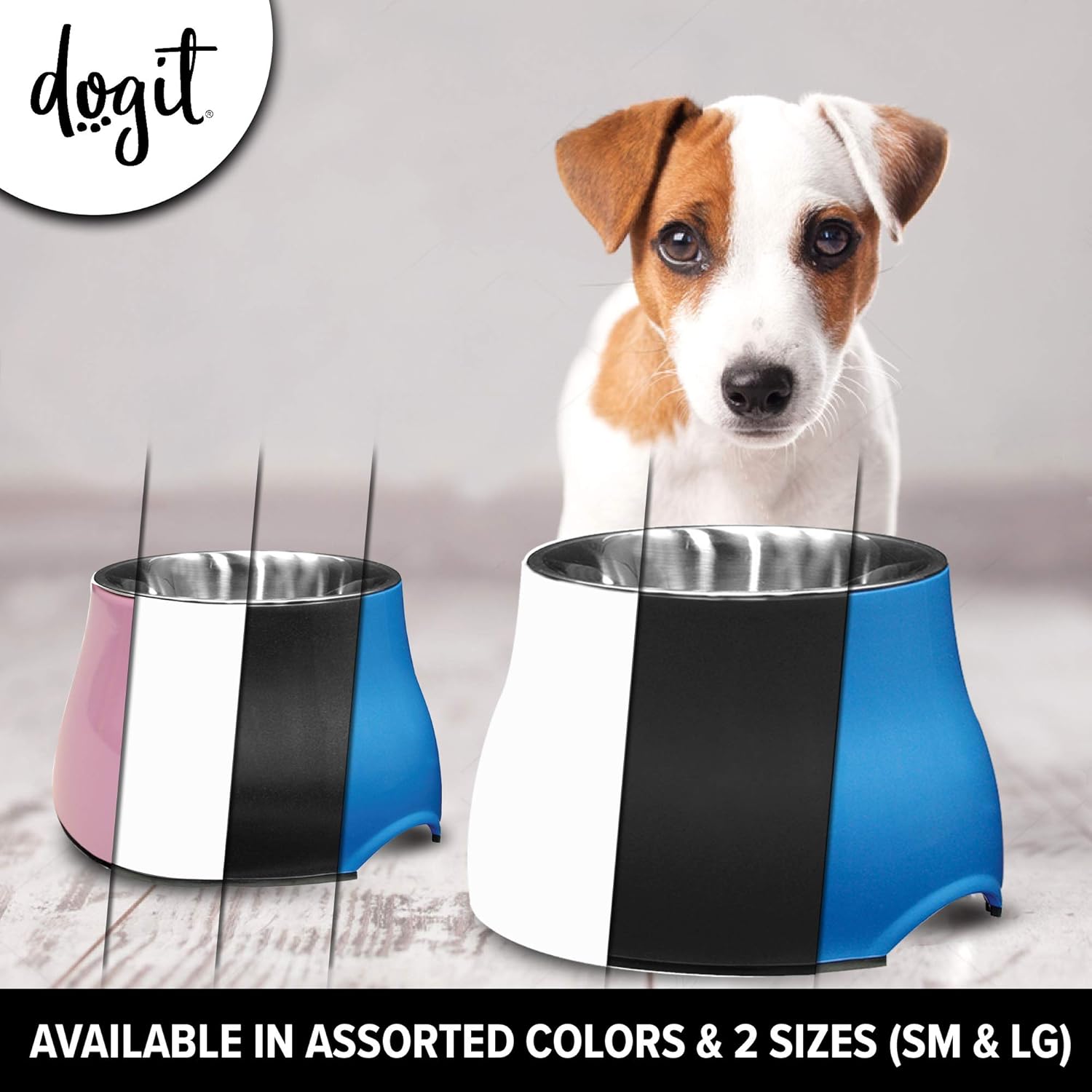 Dogit 2-in-1 Elevated Dish,Black - 900Ml - Image 7
