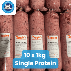 Reggies Raw – 10 x 1KG Singles Box