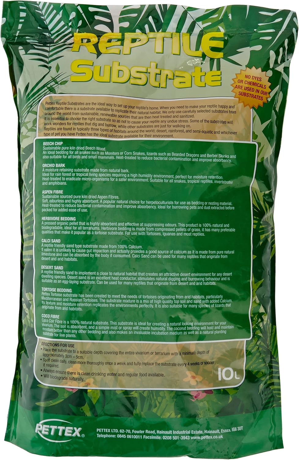 Pettex Reptile Substrate Desert Sand 10 Litre - Image 3