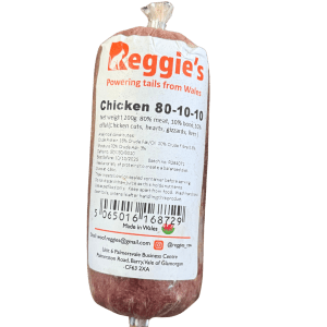 Reggie’s Raw Cat Chicken Mince 80/10/10 Complete 200Gram