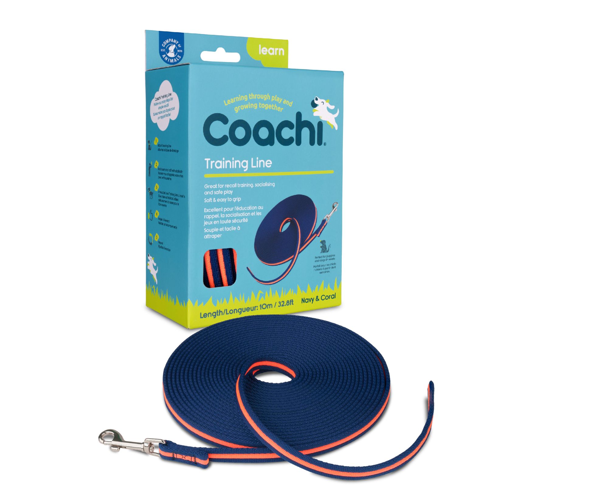 Training Line Coachi Waterproof 10Mtr / 32.8Ft