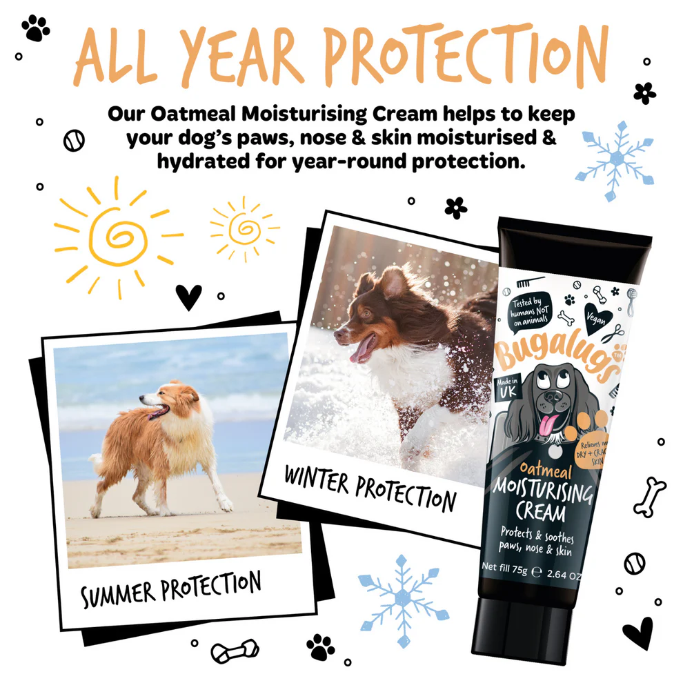 Bugalugs Oatmeal Moisturising Cream for Dogs - Image 3