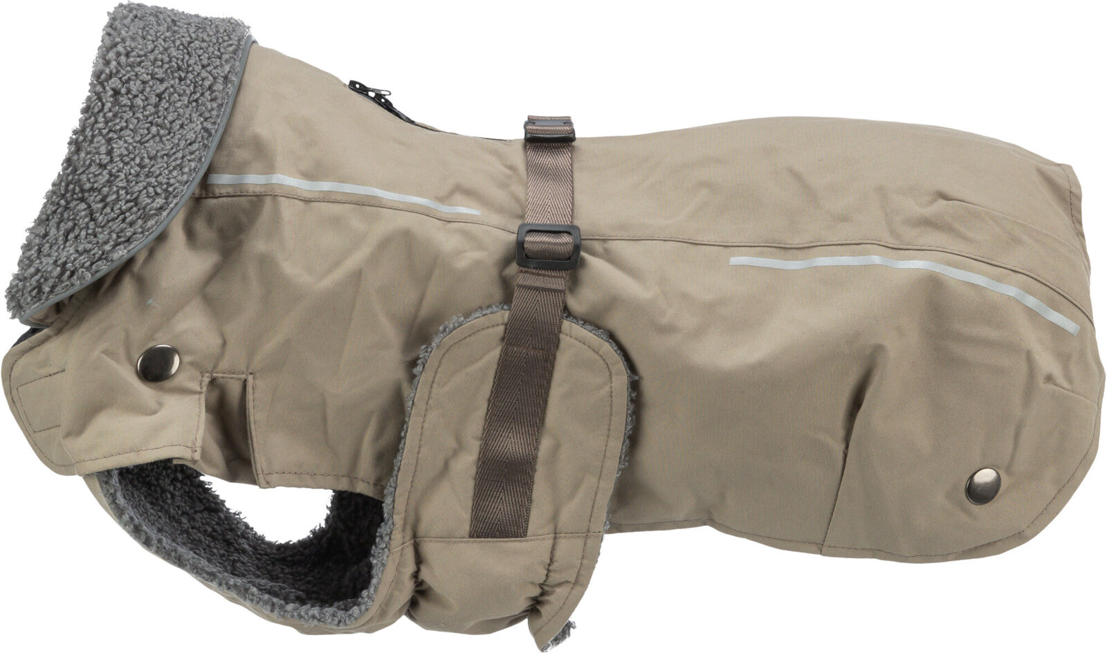 Coat Rouen 2 in 1 - special cut for short, compact dogs, e.g. pugs & bulldogs