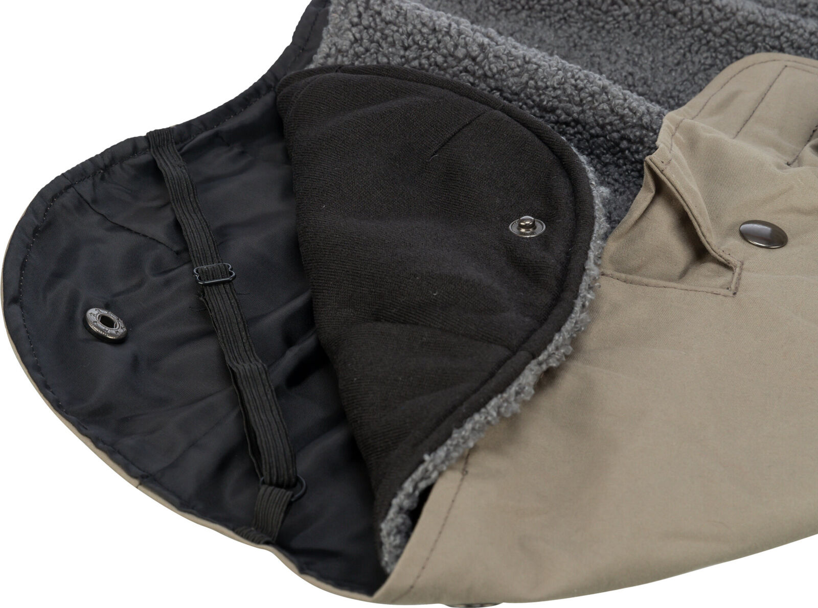 Coat Rouen 2 in 1 - special cut for short, compact dogs, e.g. pugs & bulldogs - Image 2