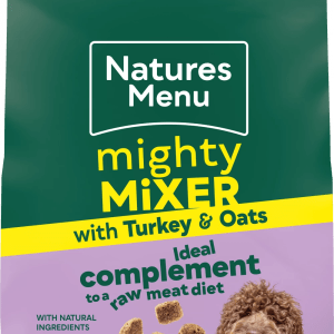 Natures Menu Mighty Mixer Biscuits With Turkey & Oats For Adult Dogs - 2KG