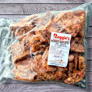 Reggies Raw Bites Beef 80/10/10 1kg