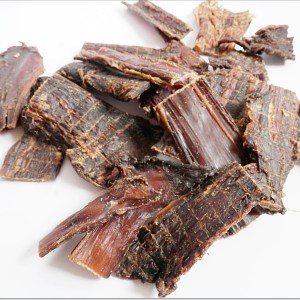 Beef Throat Gullet FLAT Jerky 100% Natural Dried Dog Treats