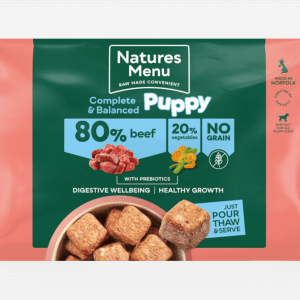 Natures Menu Puppy Beef 500g For Puppies