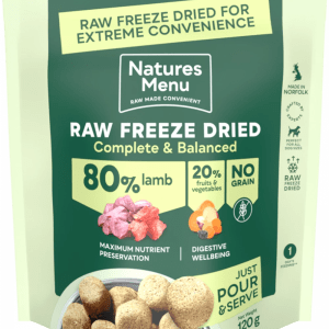 Complete Freeze Dried Food 80/20 Lamb For Adult Dogs 120Gm