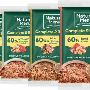 NATURES MENU Multipack 60/40 Blocks For Adult Dogs 12 X 300GM