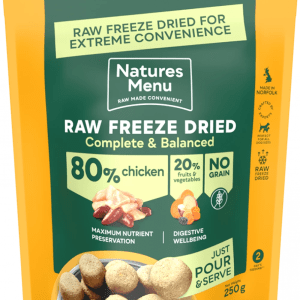 Complete Freeze Dried Food 80/20 Chicken For Adult Dogs 250Gm
