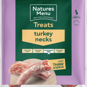 Natures Menu Raw Chews Natures Menu Raw Turkey Necks For Adult Dogs