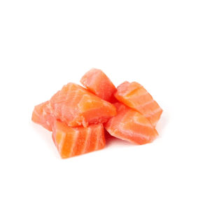 Salmon Chunks ( FOR DOGS RAW FROZEN ) - 1KG