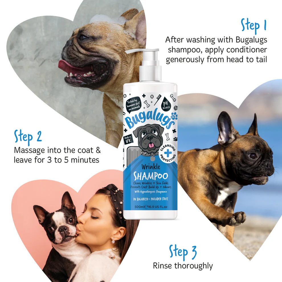 Bugalugs Wrinkle Shampoo for Dogs & Cats - Image 7