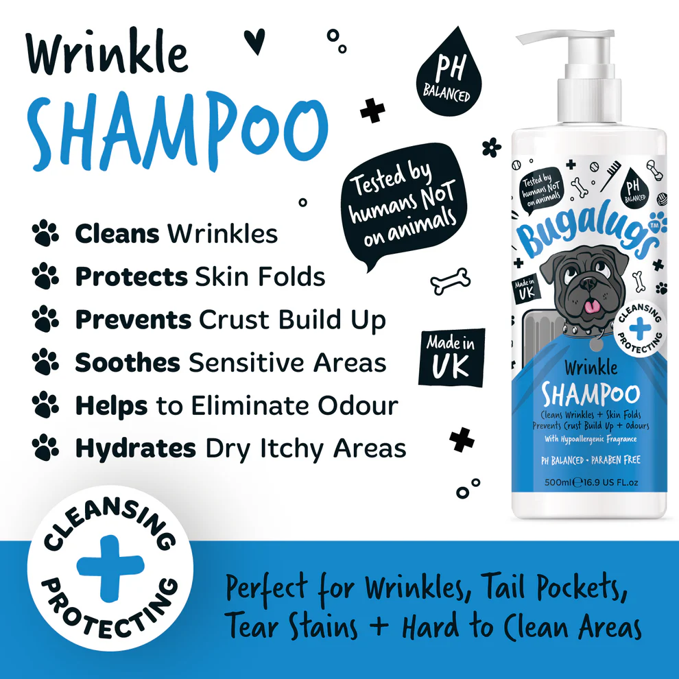 Bugalugs Wrinkle Shampoo for Dogs & Cats - Image 8