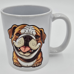 British Bulldog Printed Mug ( Both Sides )