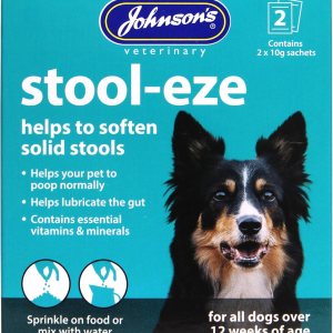 Johnson's Vet Products Stool-Eze - Helps To Soften Solid Stools - FOR DOGS