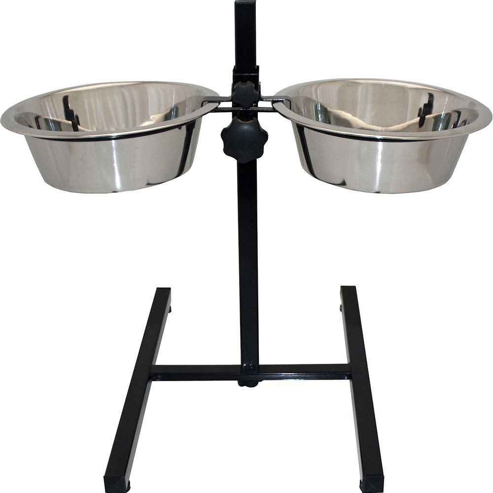 Adjustable Double Diner Feeding Station - 29cm / 11.5" - 4000ml
