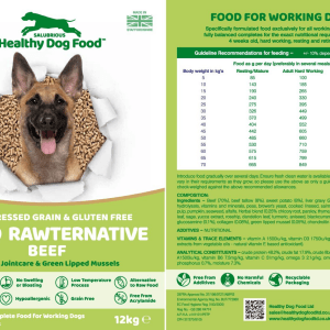 80:20 BEEF RAWTERNATIVE GRAIN-FREE COLD PRESSED DOG FOOD