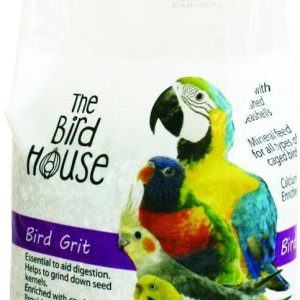 Happy Pet Bird Grit Premium Natural Mineral Supplement Healthy Calcium Rich for Digestive Health Food Ideal for Caged Parrots Finches Cockatiels 2Kgs