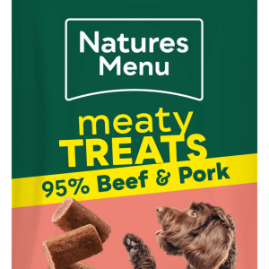 Natures Menu Treats Beef & Pork For Adult Dogs 50Gm