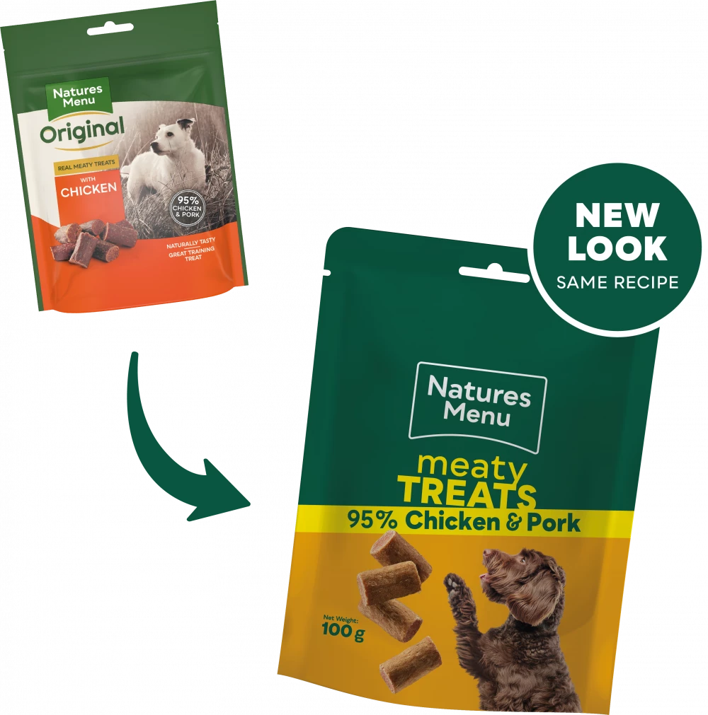 Natures Menu Treats Chicken and Pork For Adult Dogs 100Gm - Image 4