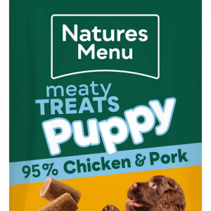 Natures Menu Treats Chicken & Pork Puppy For Puppies 50Gm