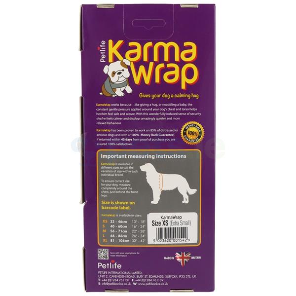 KarmaWrap – A calming hug to help reduce dog anxiety - Large 66Cm to 86Cm - Image 3