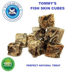 Tommy's Cod Fish Skin Cubes - 200Gm