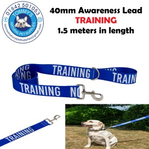 Tommy's 40mm Awareness Lead 1.5 Mtr ( TRAINING PRINTED )