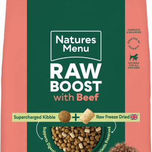 Natures Menu Raw Boost Beef Dog Food 3kg