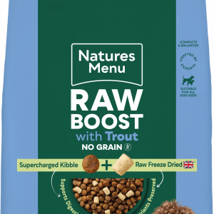 Natures Menu Raw Boost Trout & Fish Dog Food 3kg