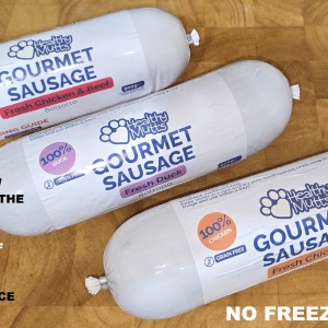 RAW MEAT SHELF LIFE DOG FOOD 900GM HEALTHY MUTTS - 3 FLAVOURS AVAILABLE