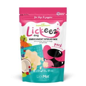 Supernature X LickiMat® Pork Lickeez For Dogs 100g