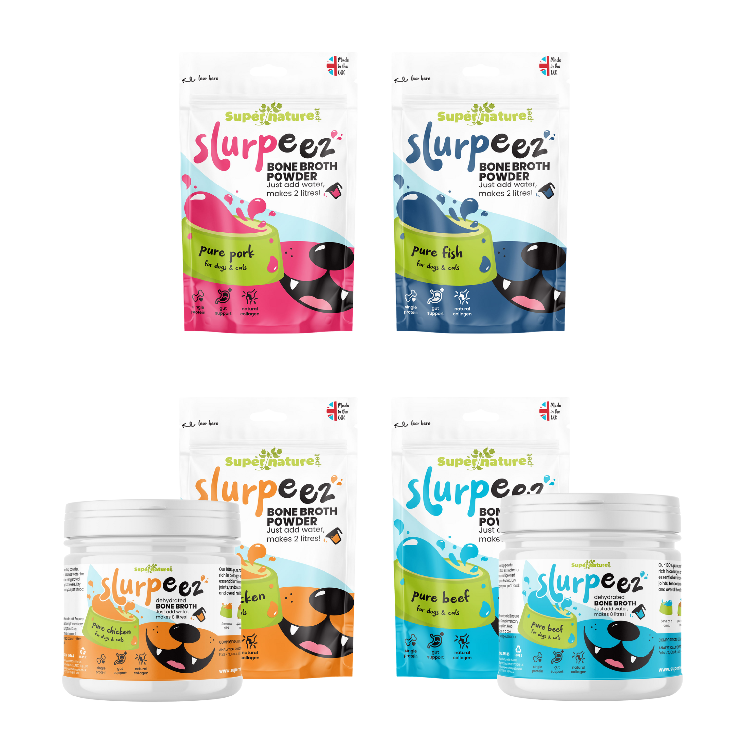 Supernature Slurpeez Bone Broth Powder 100% Pork 60g - Image 5