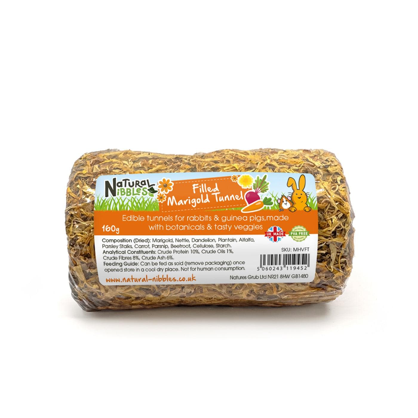 Natural Nibbles Filled Marigold Tunnel - Image 2